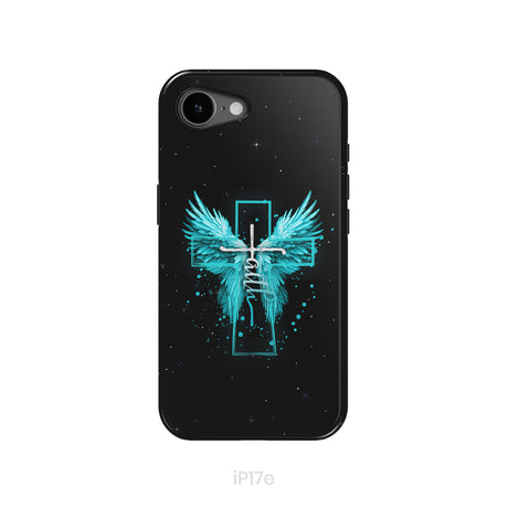 Faith Cross Wings Phone Case