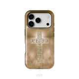 For God so loved the world John 3:16 KJV Bible verse phone case