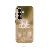 For God so loved the world John 3:16 KJV Bible verse phone case