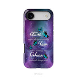 Butterfly Faith Makes All Things Possible Christian Phone Case