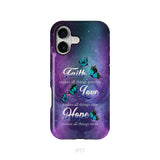 Butterfly Faith Makes All Things Possible Christian Phone Case