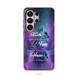 Butterfly Faith Makes All Things Possible Christian Phone Case