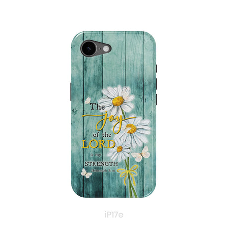 The Joy of the Lord is My Strength Nehemiah 8:10, Daisy Flowers, Phone Case