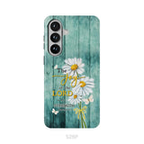 The Joy of the Lord is My Strength Nehemiah 8:10, Daisy Flowers, Phone Case