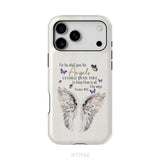For He Shall Give His Angels Charge Over Thee Psalm 91:11 Phone Case