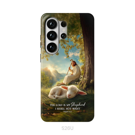 The Lord Is My Shepherd – Psalm 23:1 Christian Phone Case