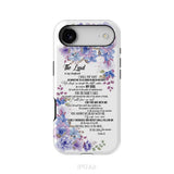 The Lord is my shepherd Psalm 23 phone case, Christian phone cases