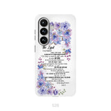 The Lord is my shepherd Psalm 23 phone case, Christian phone cases