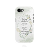 The Lord keeps watch over you as you come and go phone case | Bible verse phone cases
