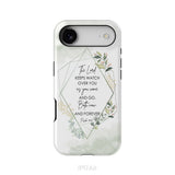 The Lord keeps watch over you as you come and go phone case | Bible verse phone cases