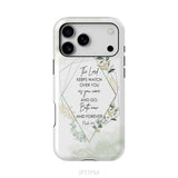 The Lord keeps watch over you as you come and go phone case | Bible verse phone cases