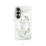 The Lord keeps watch over you as you come and go phone case | Bible verse phone cases