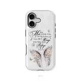 Psalm 91:4 He Will Cover You With His Feathers Phone Case