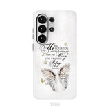 Psalm 91:4 He Will Cover You With His Feathers Phone Case