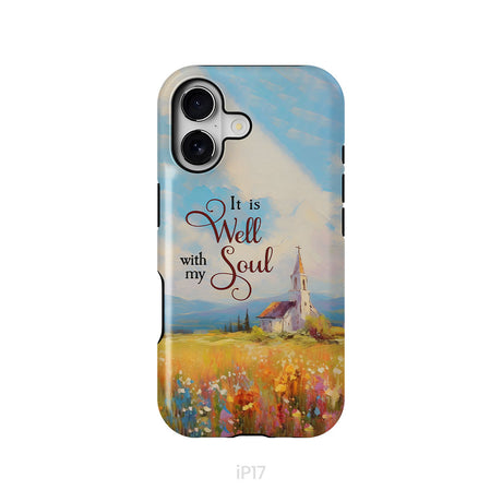 It is Well With My Soul, Church Art, Phone Case
