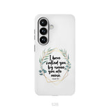 I Have Called You By Name You Are Mine Isaiah 43:1 Phone Case