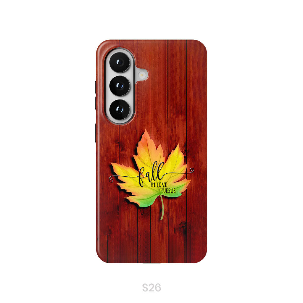 Fall in Love With Jesus Phone Case