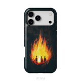 The Fiery Furnace Phone Case (Shadrach, Meshach, Abednego with Son of God)