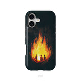 The Fiery Furnace Phone Case (Shadrach, Meshach, Abednego with Son of God)