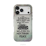 Numbers 6:24-26 The Lord bless you and keep you phone case, Christian phone cases