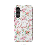 Turn your eyes upon Jesus Christian phone case