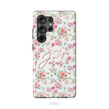 Turn your eyes upon Jesus Christian phone case