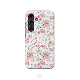 Turn your eyes upon Jesus Christian phone case