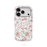 Turn your eyes upon Jesus Christian phone case