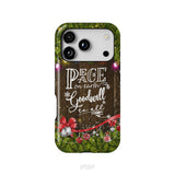 Peace on earth goodwill to all Christmas phone case