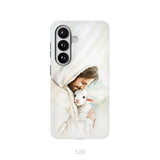 Jesus Holding the Lost Lamb – Good Shepherd Christian Phone Case