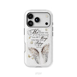 Psalm 91:4 He Will Cover You With His Feathers Phone Case