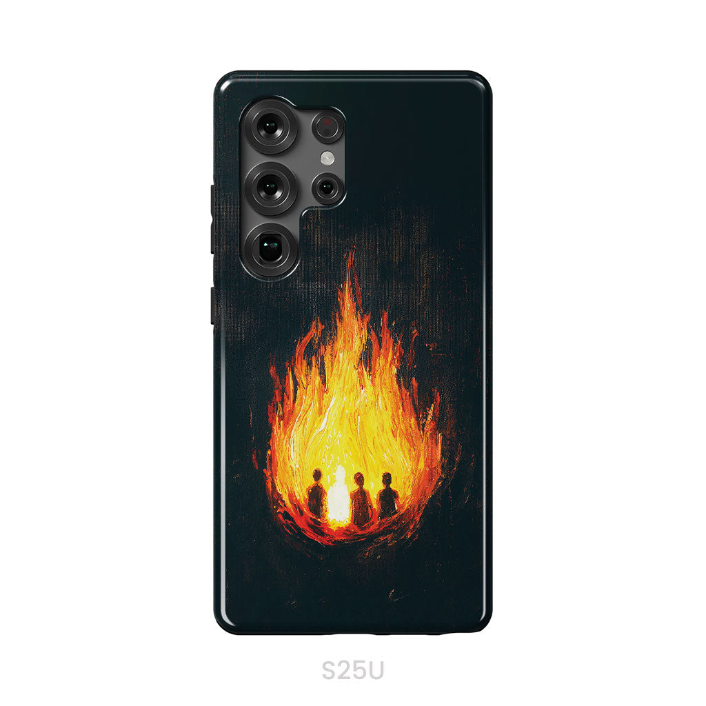 The Fiery Furnace Phone Case (Shadrach, Meshach, Abednego with Son of God)