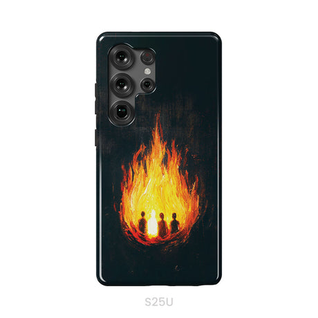 The Fiery Furnace Phone Case (Shadrach, Meshach, Abednego with Son of God)
