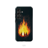 The Fiery Furnace Phone Case (Shadrach, Meshach, Abednego with Son of God)