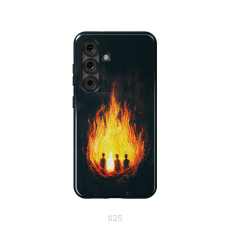 The Fiery Furnace Phone Case (Shadrach, Meshach, Abednego with Son of God)