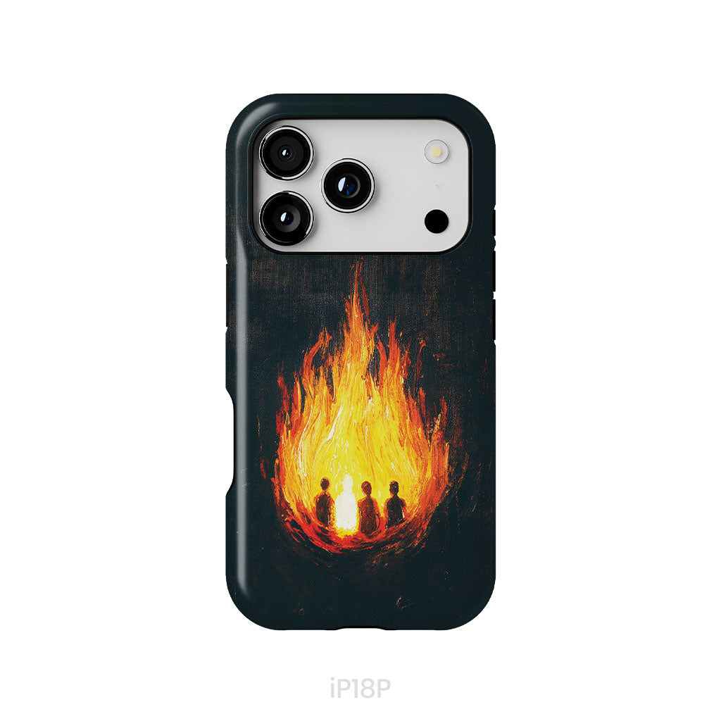 The Fiery Furnace Phone Case (Shadrach, Meshach, Abednego with Son of God)
