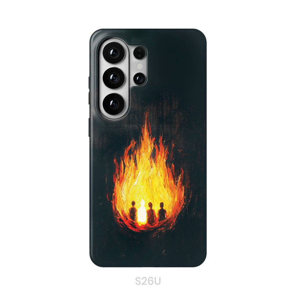 The Fiery Furnace Phone Case (Shadrach, Meshach, Abednego with Son of God)