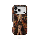 Lamb of God on the Cross with Jesus' Pierced Feet - Christian Phone Case