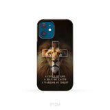A Child Of God A Man Of Faith A Warrior Of Christ Christian Phone Case iPhone 12 Mini / Tough Case
