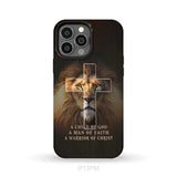 A Child Of God A Man Of Faith A Warrior Of Christ Christian Phone Case iPhone 13 Pro Max / Tough Case