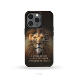 A Child Of God A Man Of Faith A Warrior Of Christ Christian Phone Case iPhone 13 Pro / Tough Case