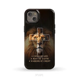 A Child Of God A Man Of Faith A Warrior Of Christ Christian Phone Case iPhone 14 Plus / Tough Case