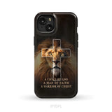 A Child Of God A Man Of Faith A Warrior Of Christ Christian Phone Case iPhone 15 Plus / Tough Case
