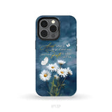 Accept What is Let Go of What Was Daisies and Butterflie Phone Case iPhone 13 Pro / Tough Case