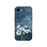 Accept What is Let Go of What Was Daisies and Butterflies Phone Case iPhone 17e / Tough Case
