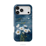 Accept What is Let Go of What Was Daisies and Butterflies Phone Case iPhone 18 Pro Max / Tough Case
