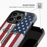 American Flag Cross Phone Case