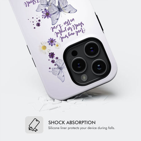 And My Soul Shall Be Joyful in the Lord Psalm 35:9 Phone Case