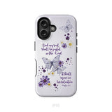 And My Soul Shall Be Joyful in the Lord Psalm 35:9 Phone Case iPhone 16 / Tough Case