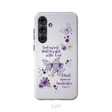 And My Soul Shall Be Joyful in the Lord Psalm 35:9 Phone Case Samsung Galaxy S25 Plus / Tough Case